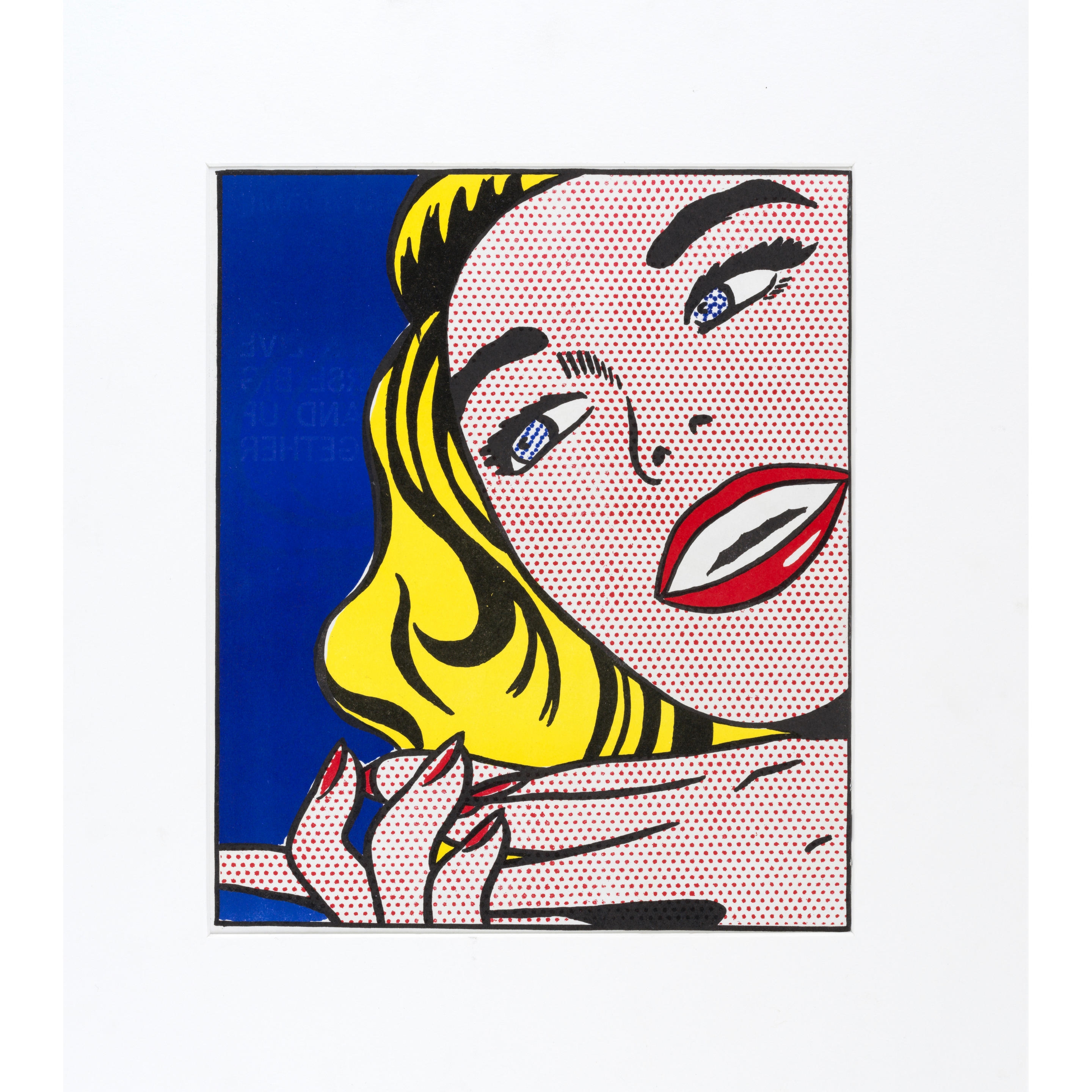 Girl, from One Cent Life - Roy Lichtenstein