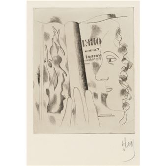 Profil de femme - Fernand Léger