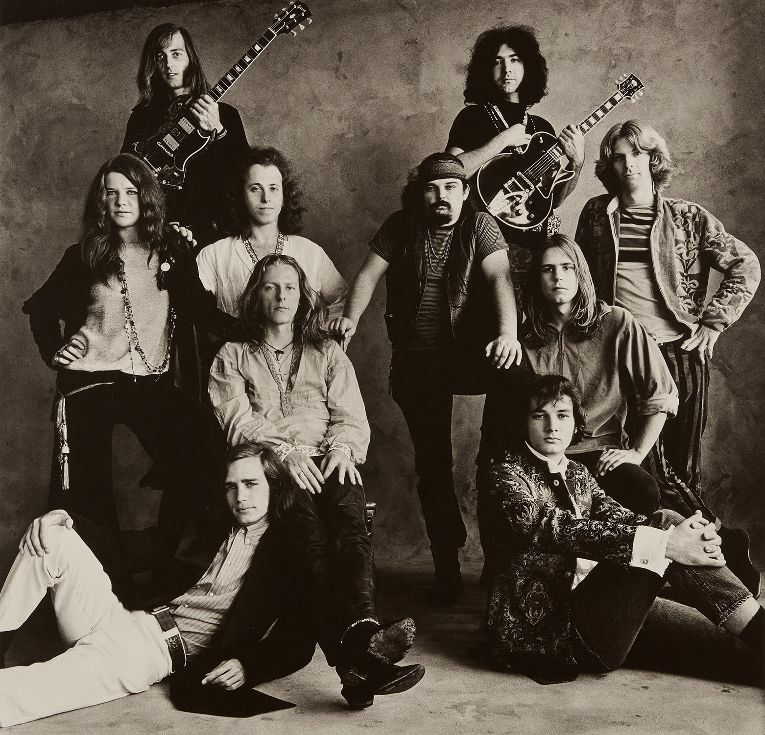 Rock Groups, Big Brother and the Holding Company and The Grateful Dead, San Francisco - Irving Penn