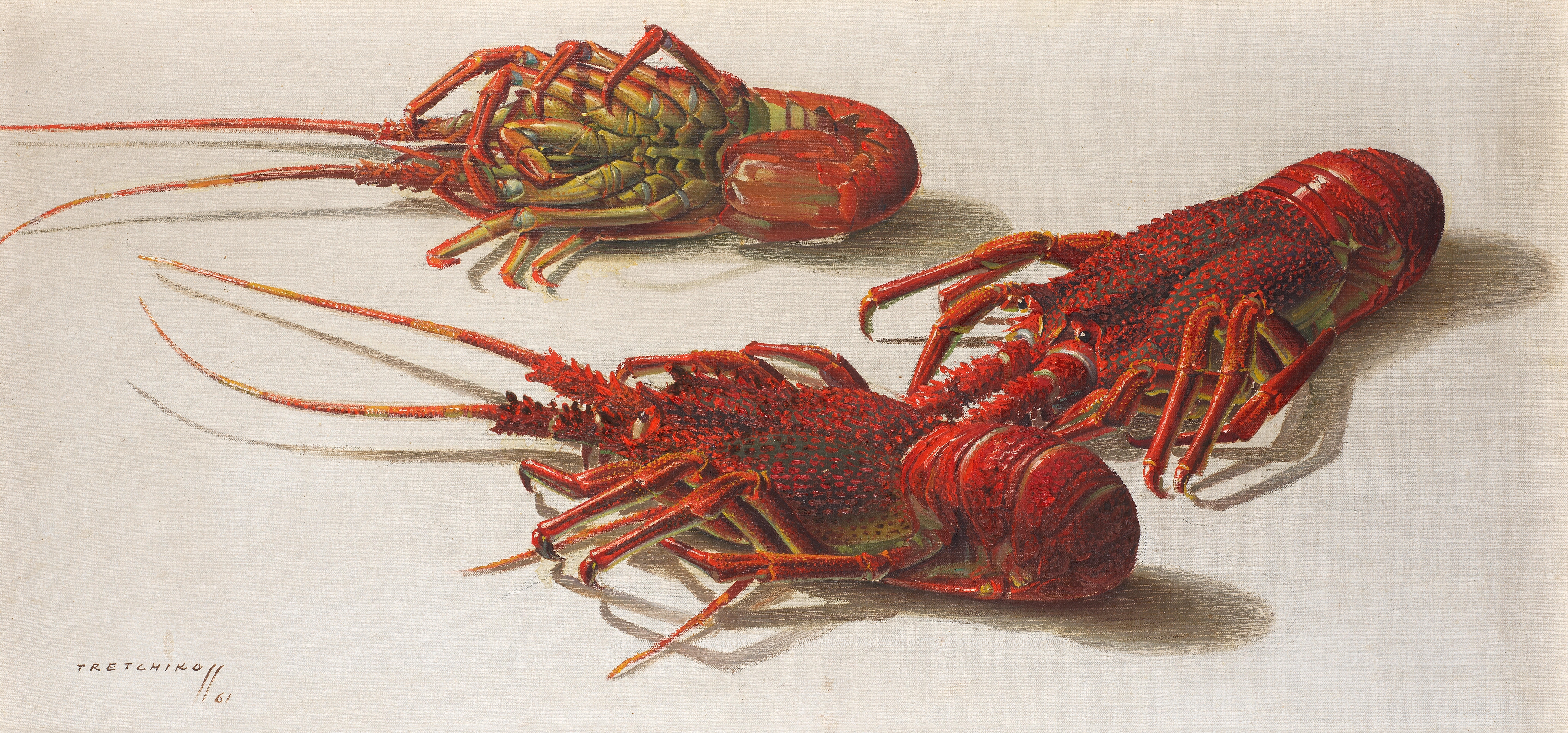 Crayfish - Vladimir Tretchikoff