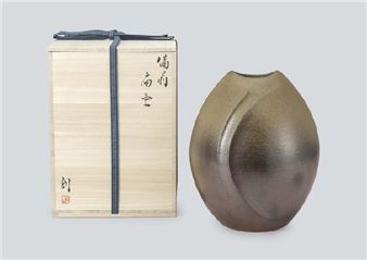 Bizen flask - Isesaki Sou