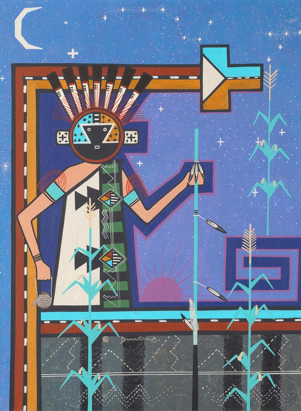 Milland Lomakema | Ahula Germ God (Circa 1980) | MutualArt