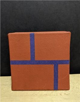 Trois huiles sur toile annotées RO - Mimi Chedru