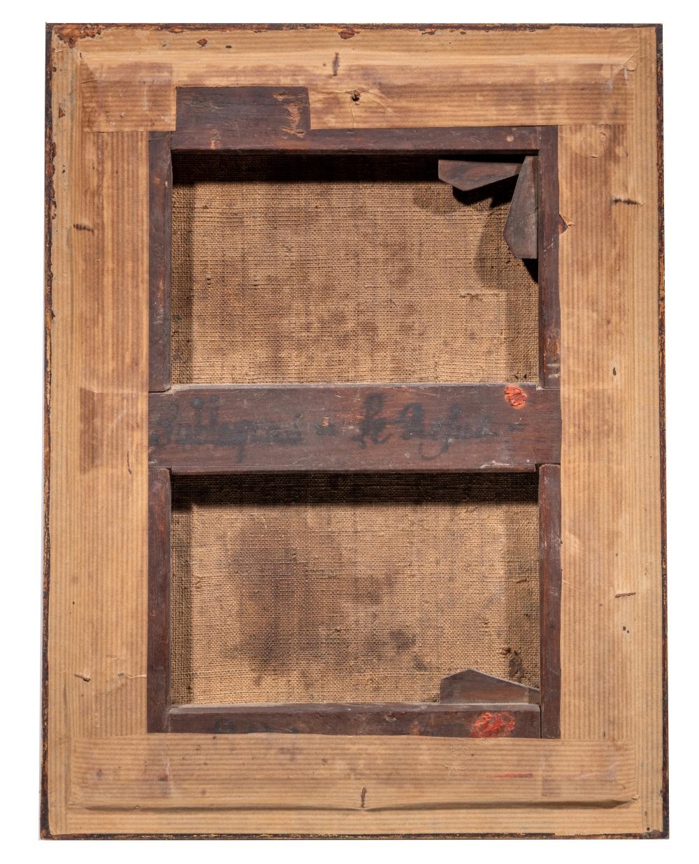 Artwork by Pierre Subleyras, The Hermit, Brother Luce, Made of canvas