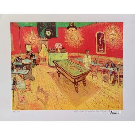 The Night Cafe, Billiard Room - Vincent van Gogh