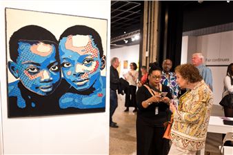 The Best Booths at 1-54 New York, from Leaf Assemblages to Invented Archaeological Finds