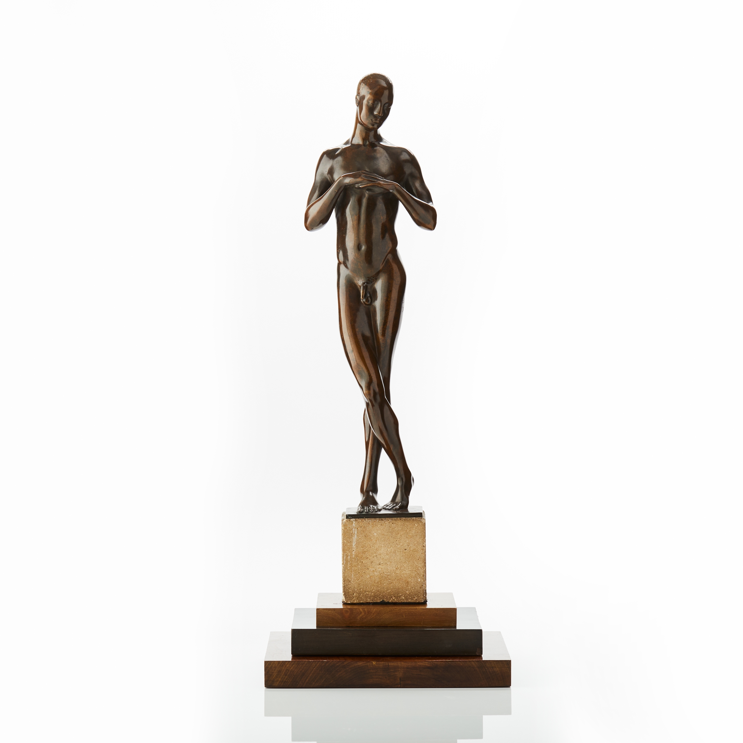 Artwork by Johannes Bjerg, ”Abessynier II”, Made of Patinated bronze