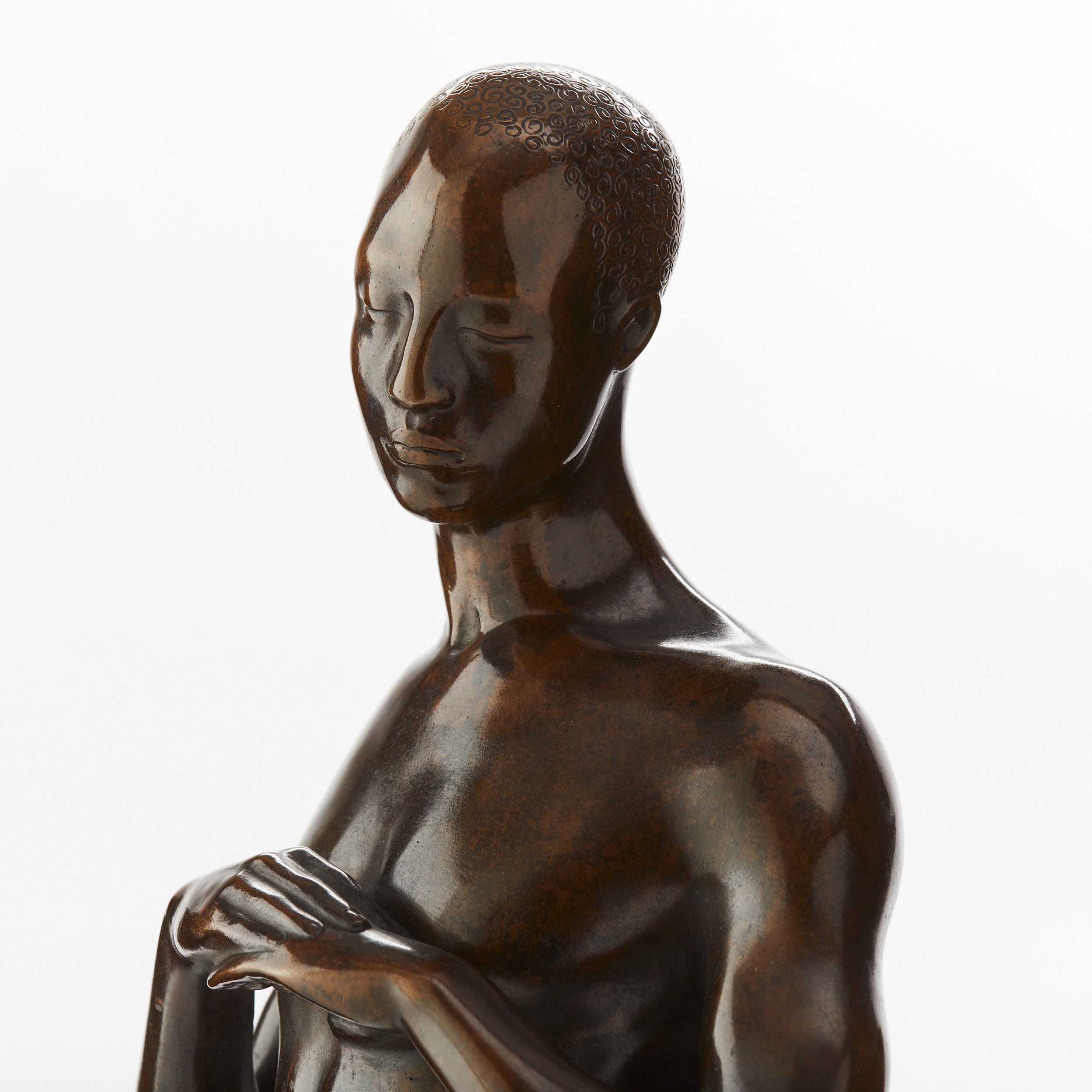 Artwork by Johannes Bjerg, ”Abessynier II”, Made of Patinated bronze