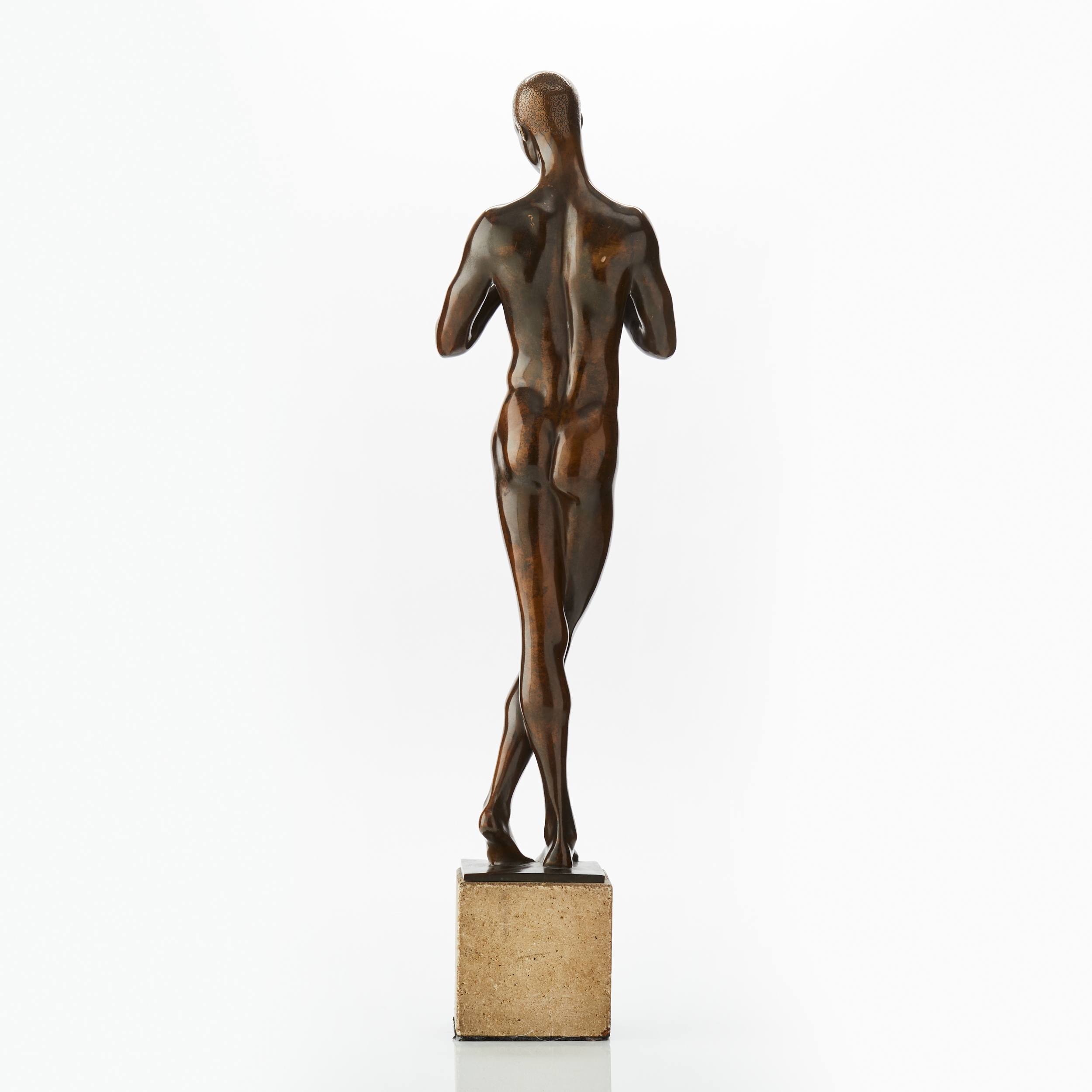 Artwork by Johannes Bjerg, ”Abessynier II”, Made of Patinated bronze