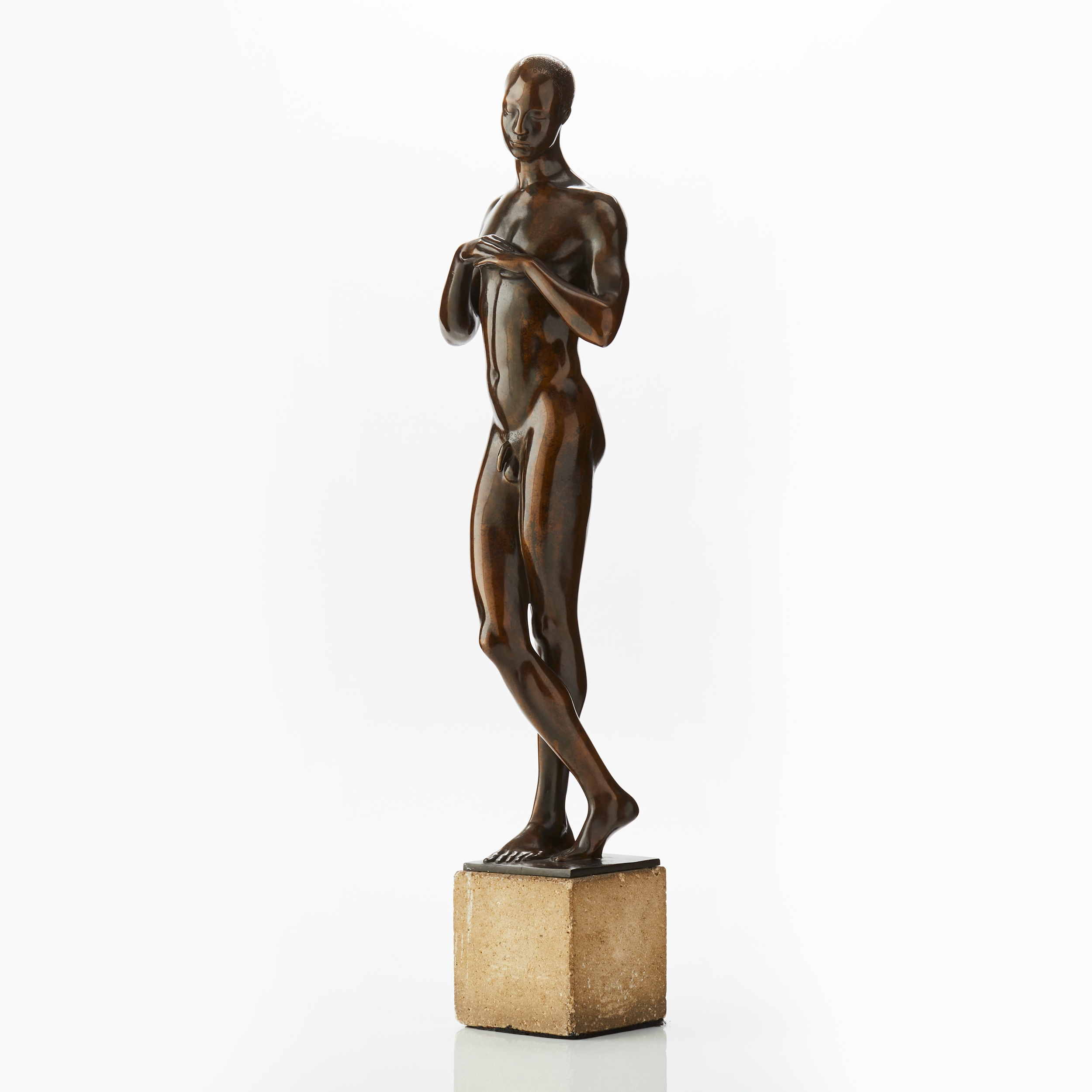 Artwork by Johannes Bjerg, ”Abessynier II”, Made of Patinated bronze