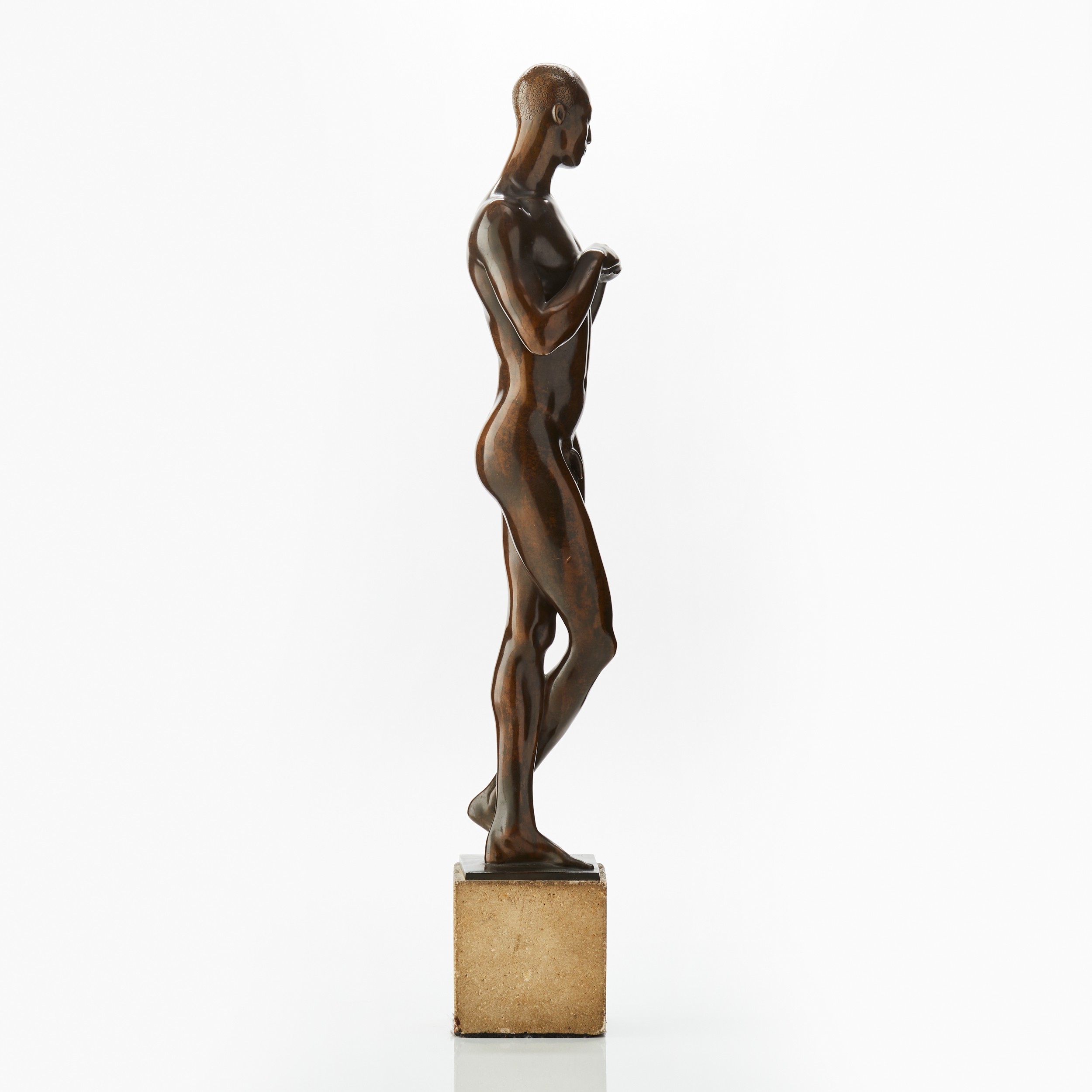 Artwork by Johannes Bjerg, ”Abessynier II”, Made of Patinated bronze