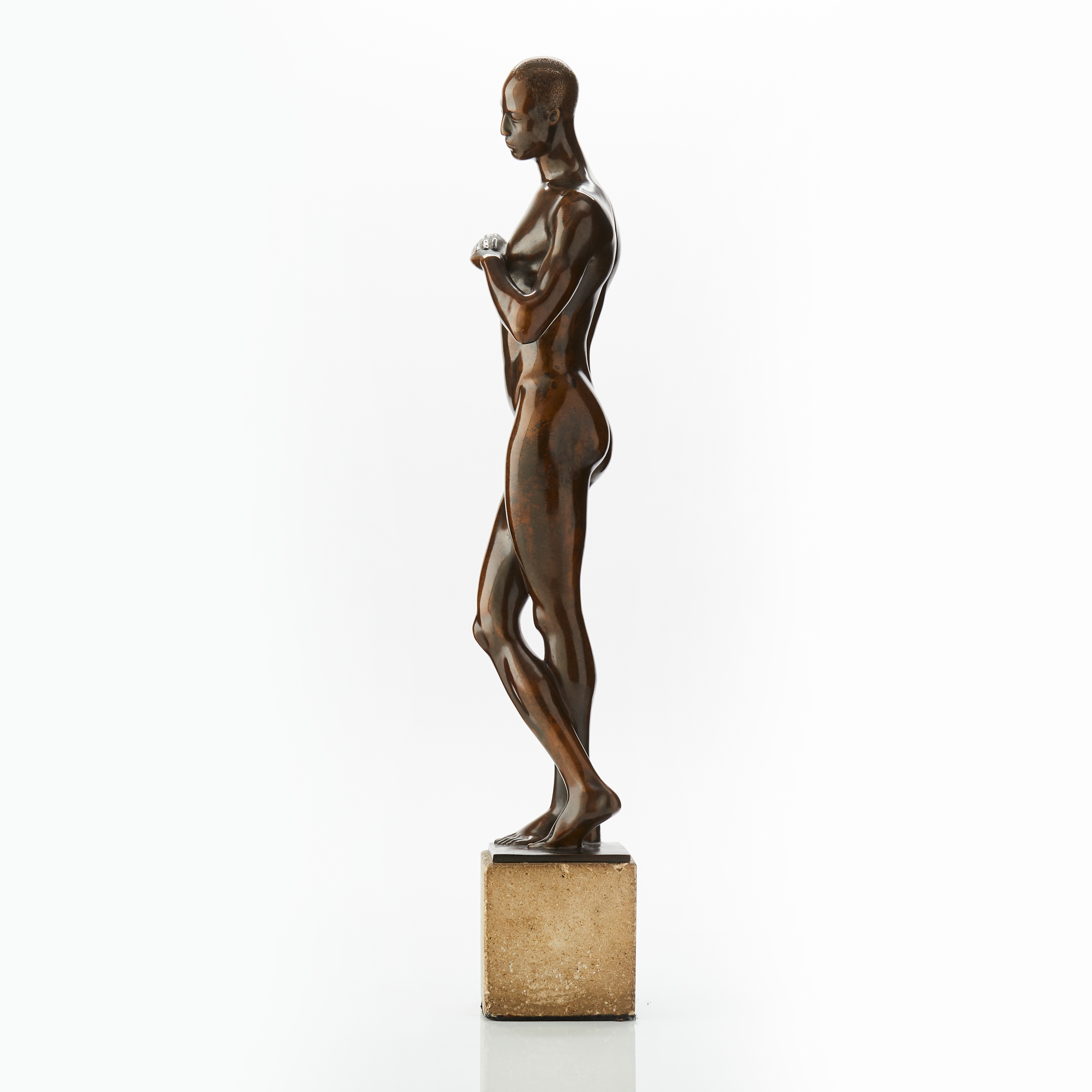 Artwork by Johannes Bjerg, ”Abessynier II”, Made of Patinated bronze