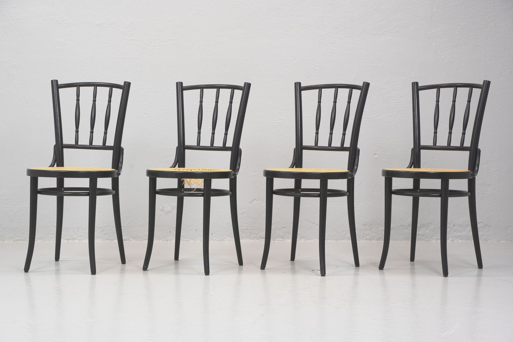 chairs, 4 pcs, "TON No 378" - Michael Thonet
