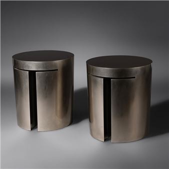 David Gulassa
(American, 1960-2001)
Pair of Occasional Tables Gulassa & Co - David Gulassa