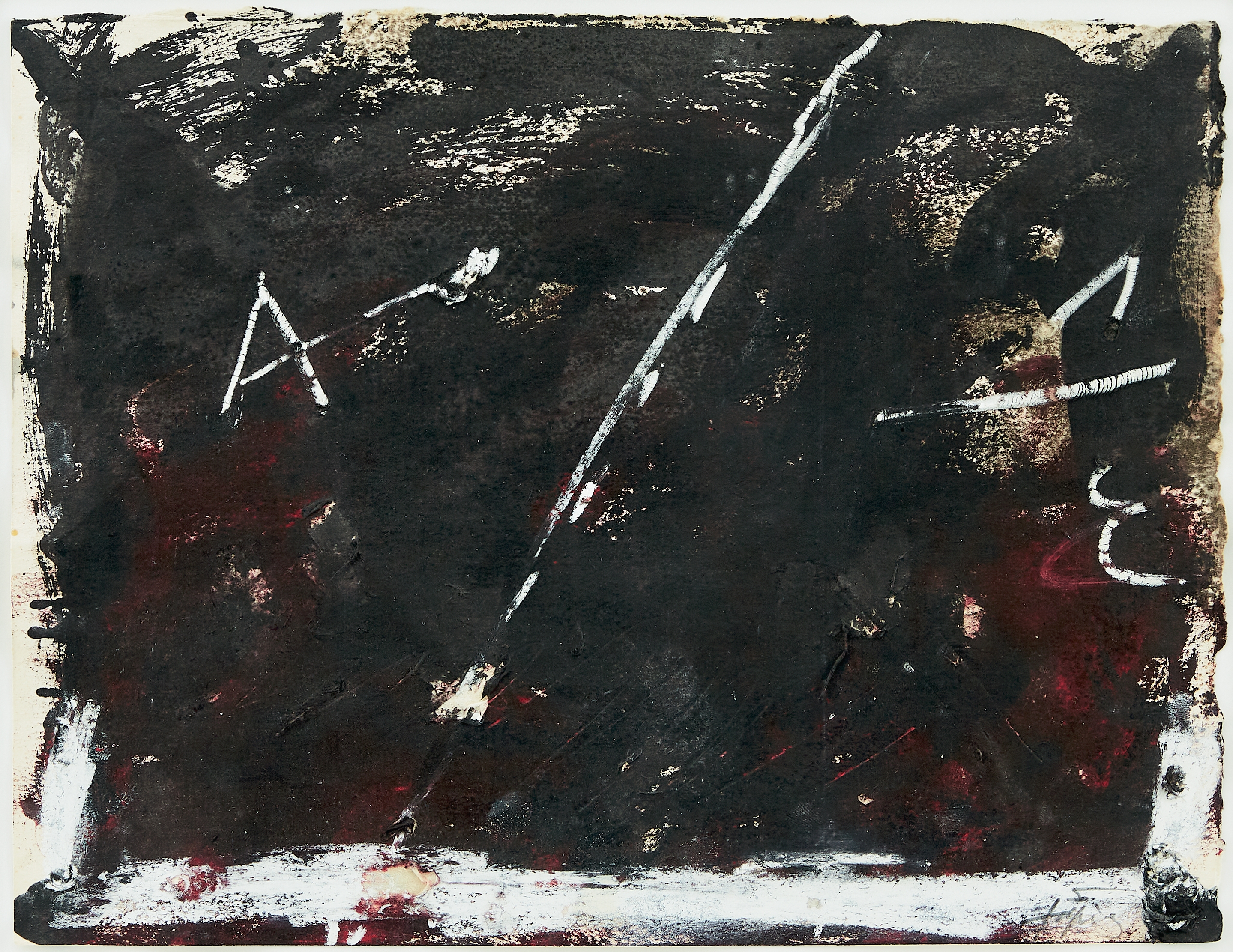 Untitled - Antoni Tàpies