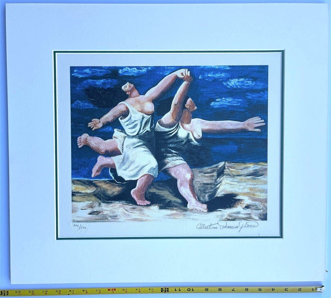 Wo Women Running on the Beach - Pablo Picasso