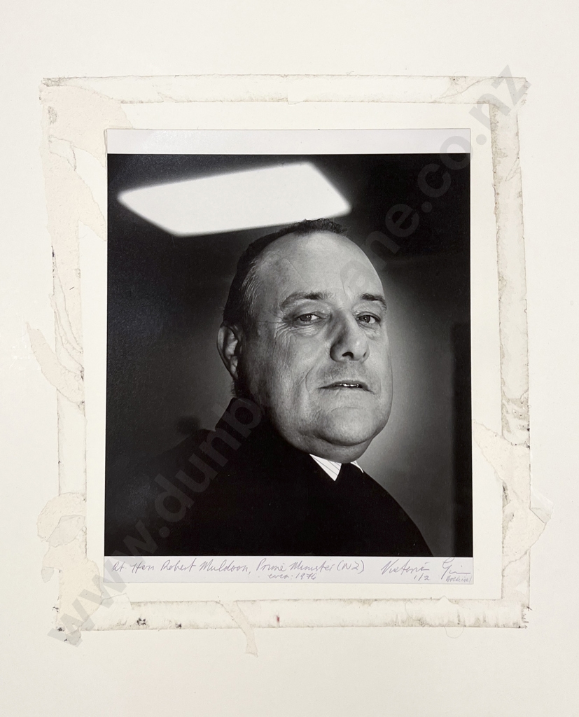 Victoria Ginn | Victoria Ginn - Portrait of Robert Muldoon - Photograph ...