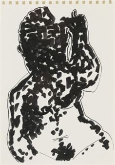Untitled (Seated Nude - Robert Hodgins