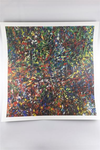 Peinture 1954（リオペラ）Riopelle アートポスター Peinture 1954（リオペラ）Riopelle アートポスター