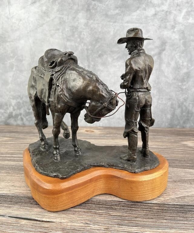 Bruce Contway | Bruce Contway Little Pinch Before the Storm Bronze ...