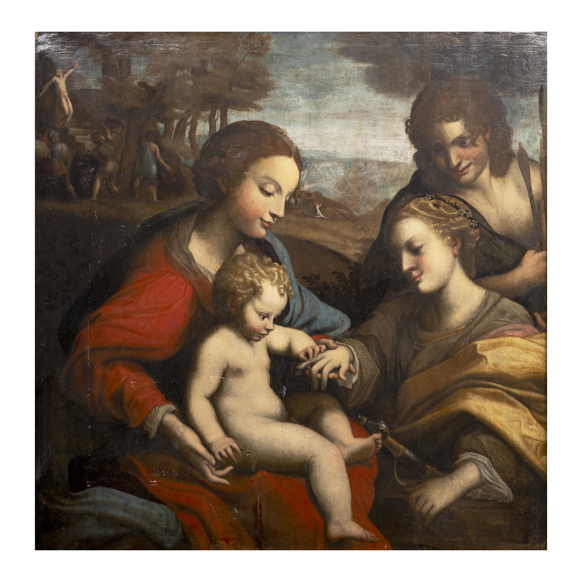 Mythische Hochzeit der Heiligen Katharina von Alexandrien - Correggio