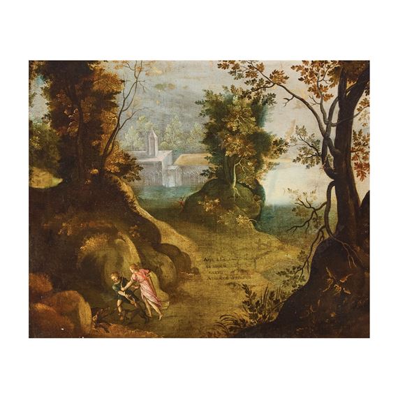 Meleagro y Atalanta by Central European School, 17th Century