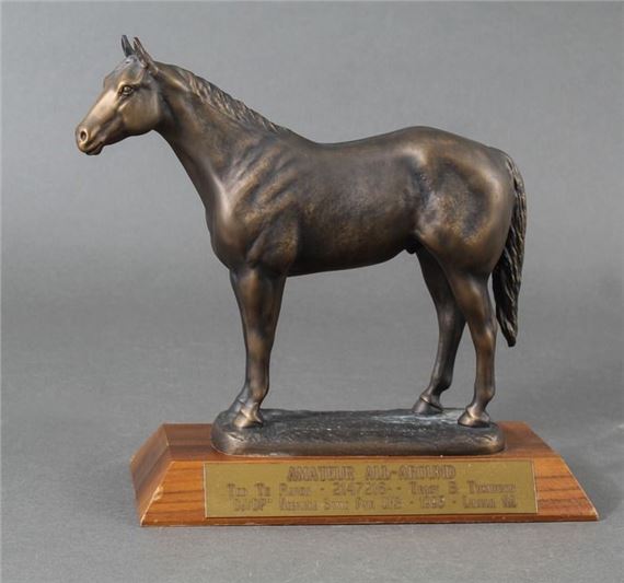 American Quarter Horse by Suzann Fiedler, 1988