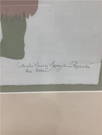 Jacqueline Rochester | Jacqueline Rochester Artist Proof Screen Print ...