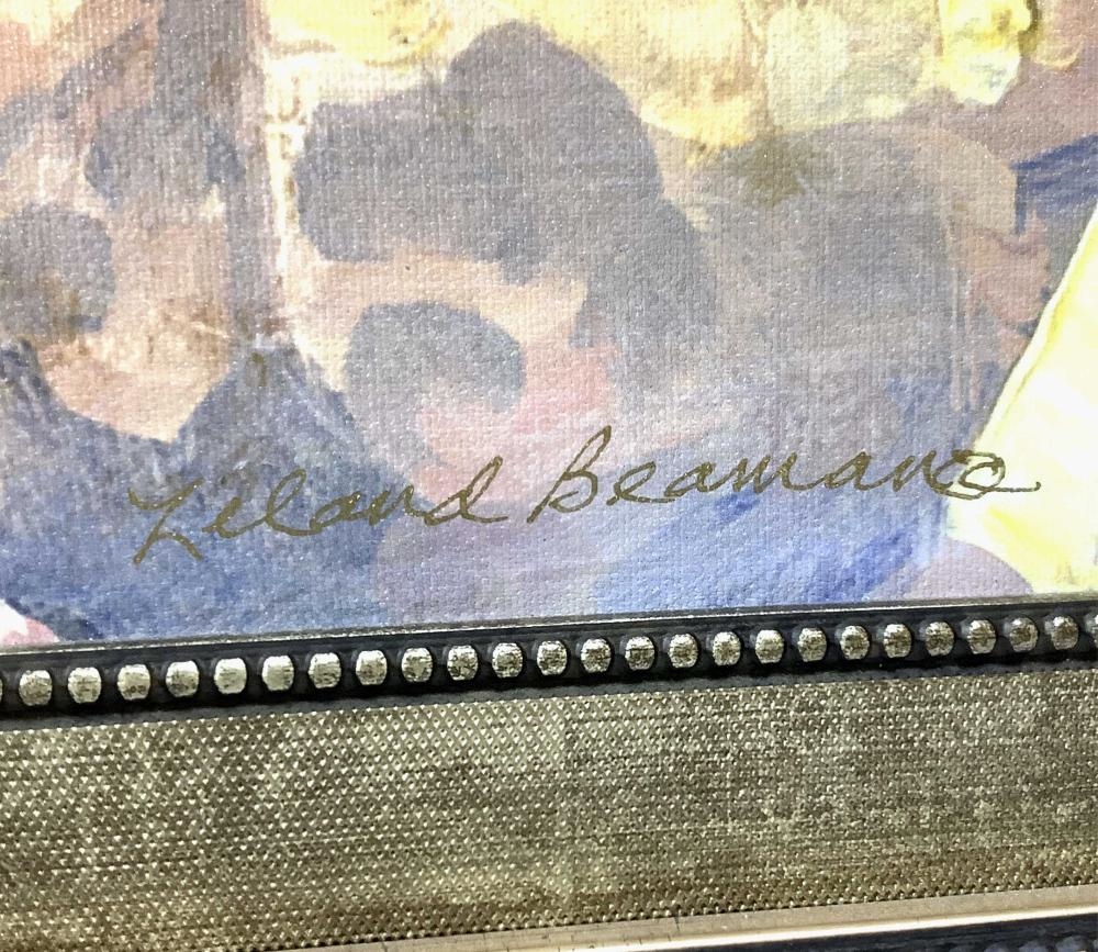 Artwork by Leland D. Beaman, Leland Beaman Signed Giclee On Canvas, Made of Giclee On Canvas