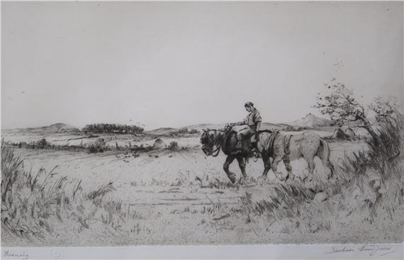 EVENING by Henry Jackson Simpson