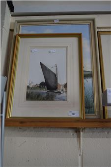 Norfolk Wherry - Tony Garner