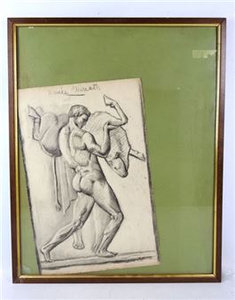 Athlete and bull - Renée Marie da Silva Wiriath