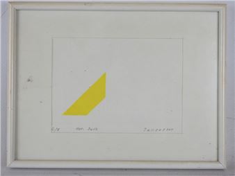 Composition jaune - Roger Bensasson