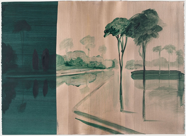 Wanda Koop | Untitled #2 (Bronze and Green) | MutualArt