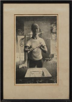 "Untitled: Man" and "Untitled: Woman" - Duncan Robert Stuart