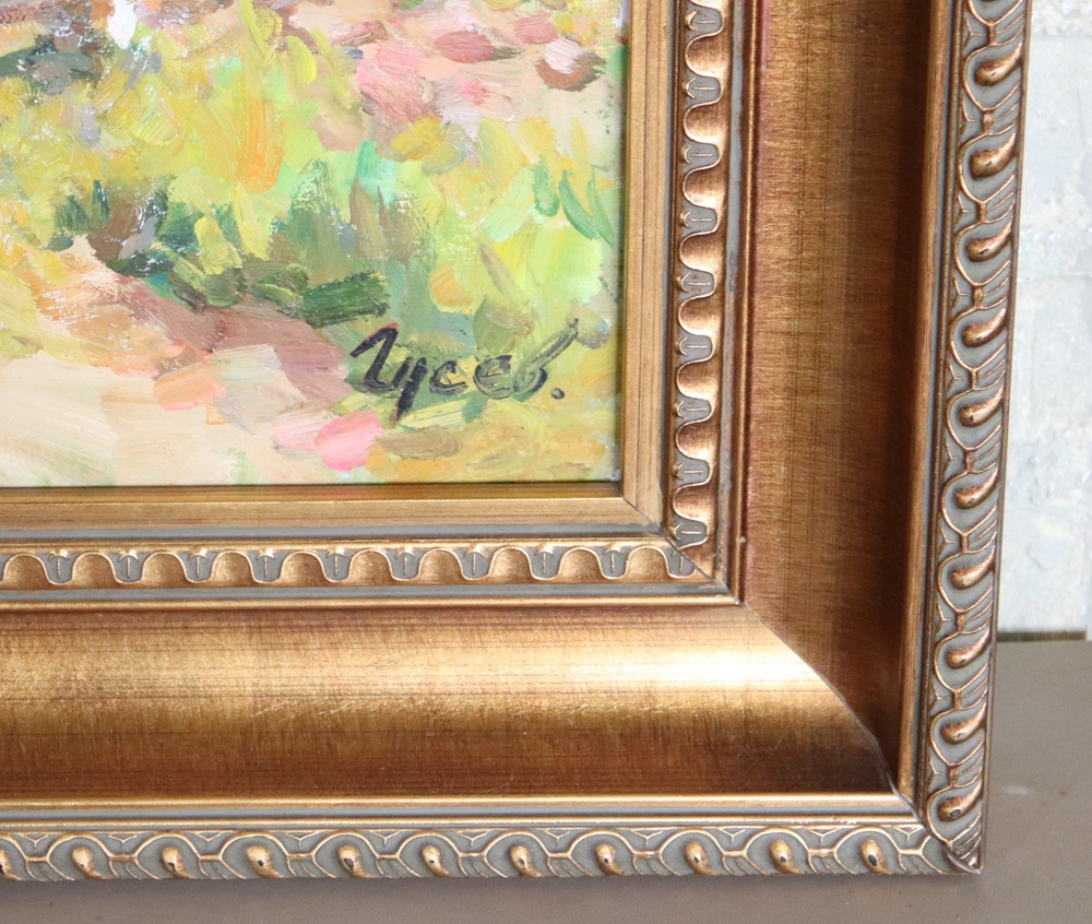 Artwork by B. Zyceb, B. Zyceb, Children Fishing, Oil on Canvas, Made of oil on canvas