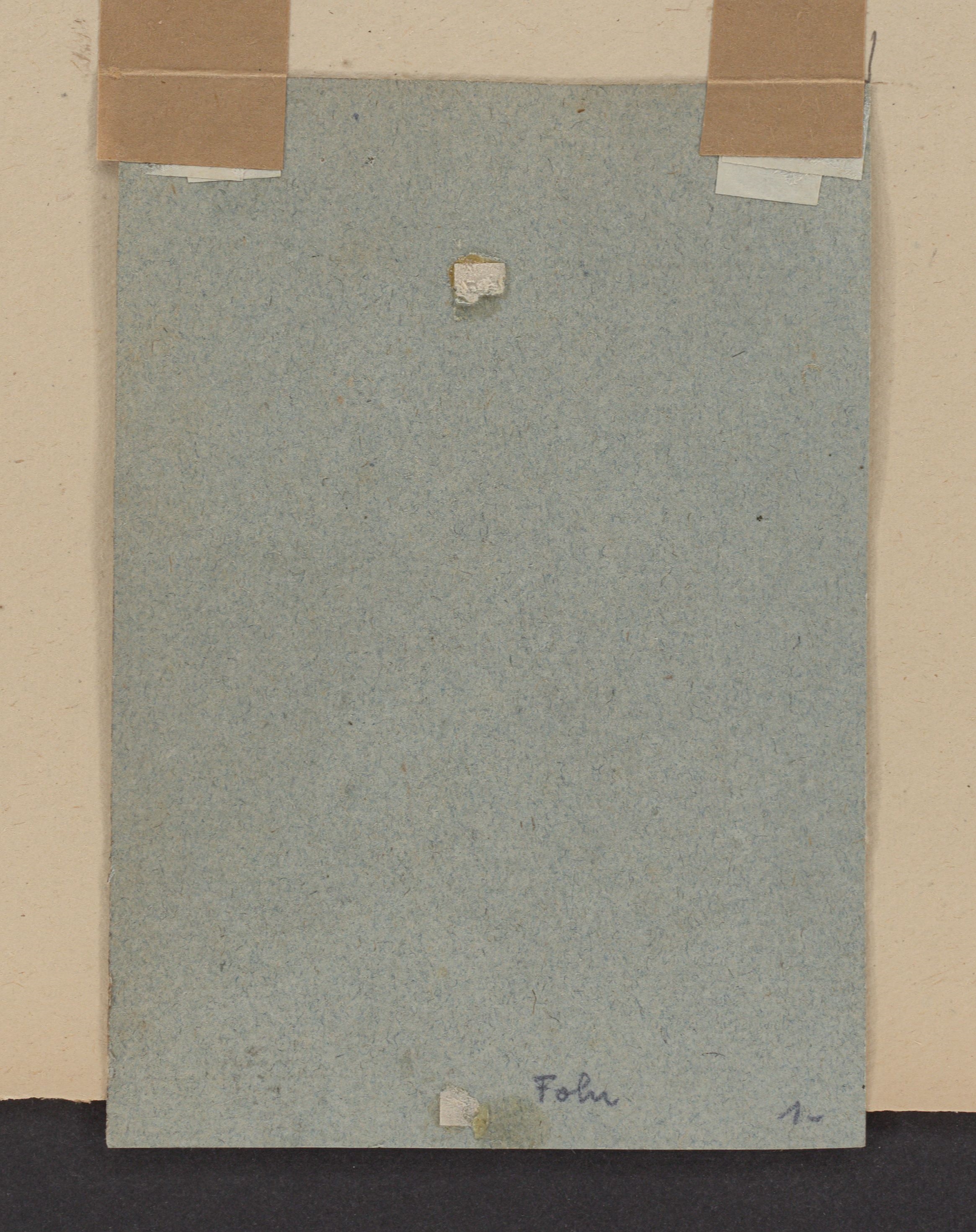 Carl Fohr | Rear view sketch of figure | MutualArt