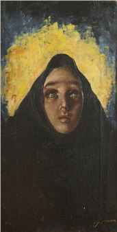 At prayer - Gennaro Irolli