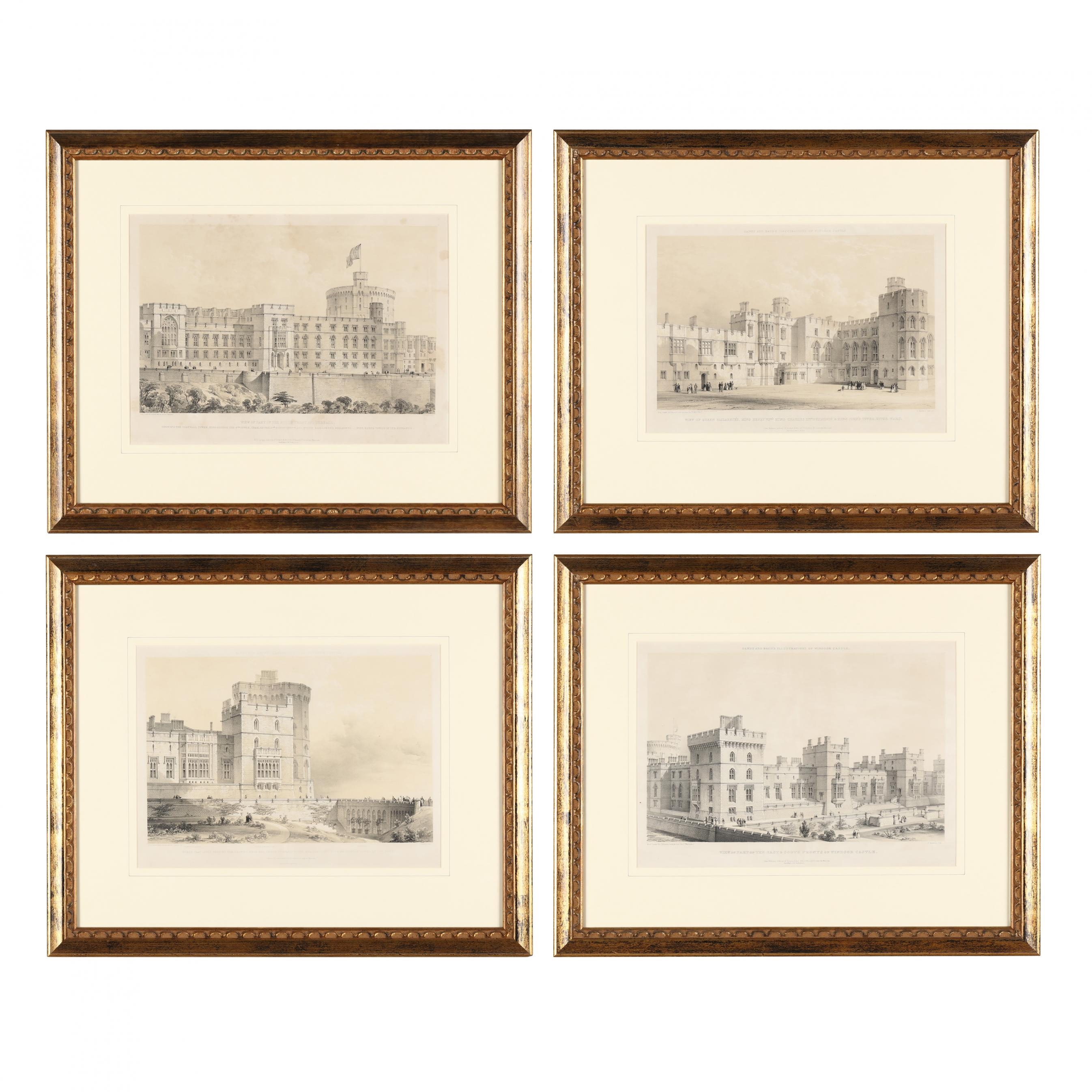 Michael Gandy | Four Plates from Gandy and Baud's Illustrations of ...
