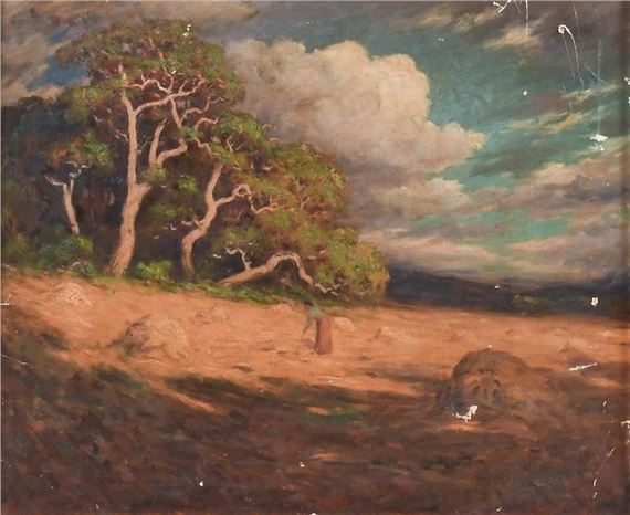 CHARLES CHAPEL JUDSON LANDSCAPE PAINTING - Charles Chapel Judson