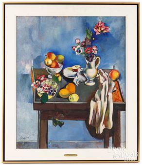 Kenneth Stuart (American 1905-1993), oil on canvas - Kenneth Stuart