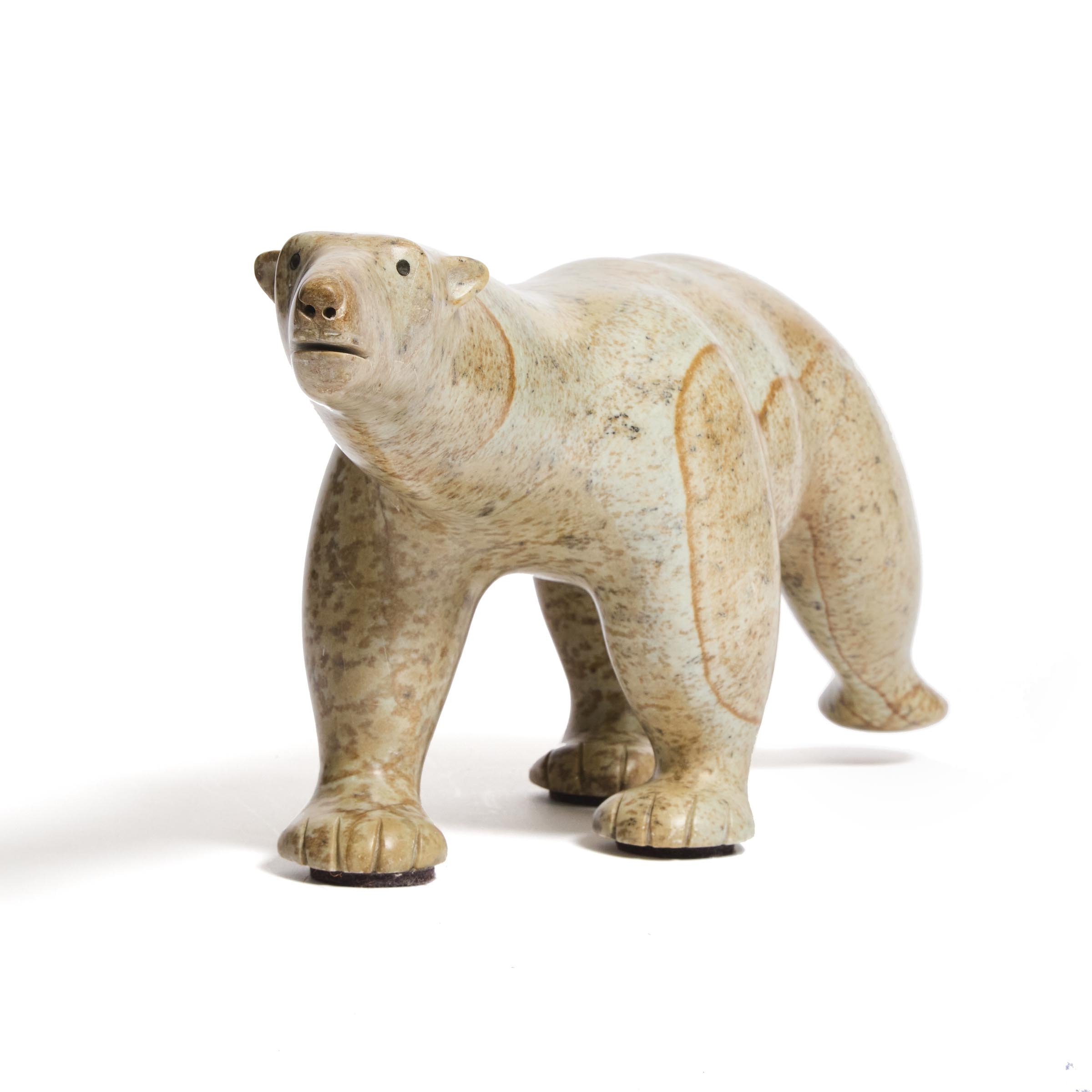 David Ruben Piqtoukun | STRIDING BEAR, CA. 1985 (Circa 1985) | MutualArt