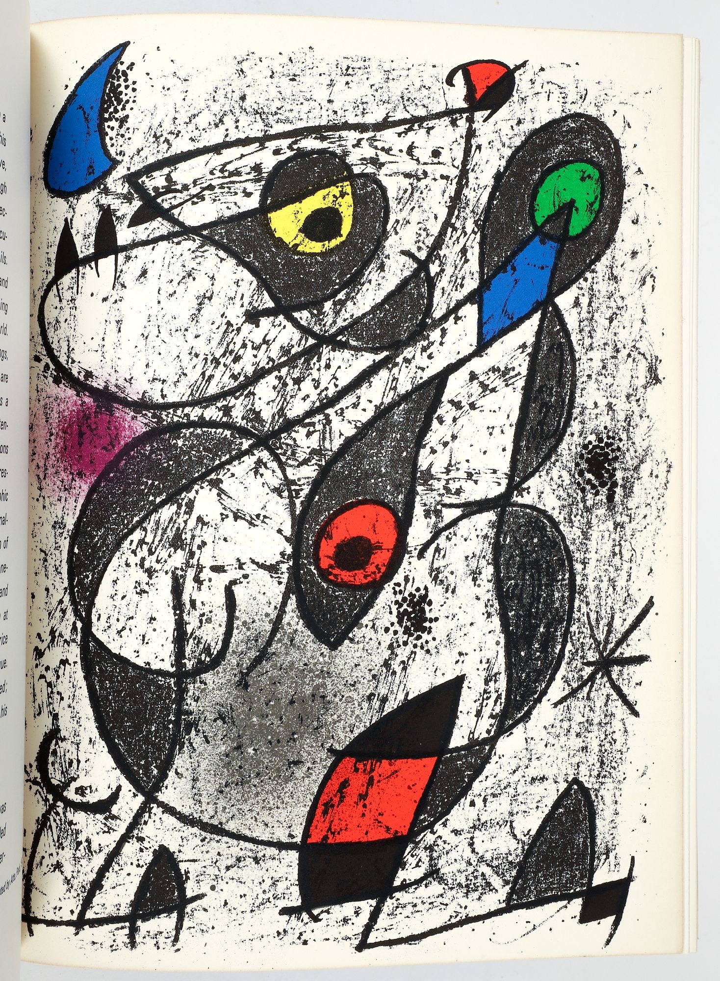 Joan Miró | Joan Miro 5 original color lithographs in 3 books (1970s ...