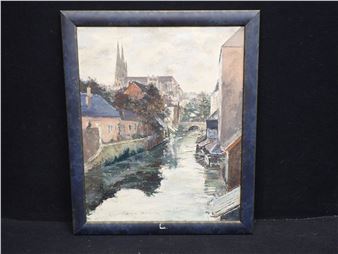 Vue d'un canal - Jacques Denier