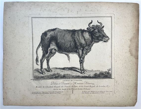 Original etching by Claude Fessard - Claude Fessard