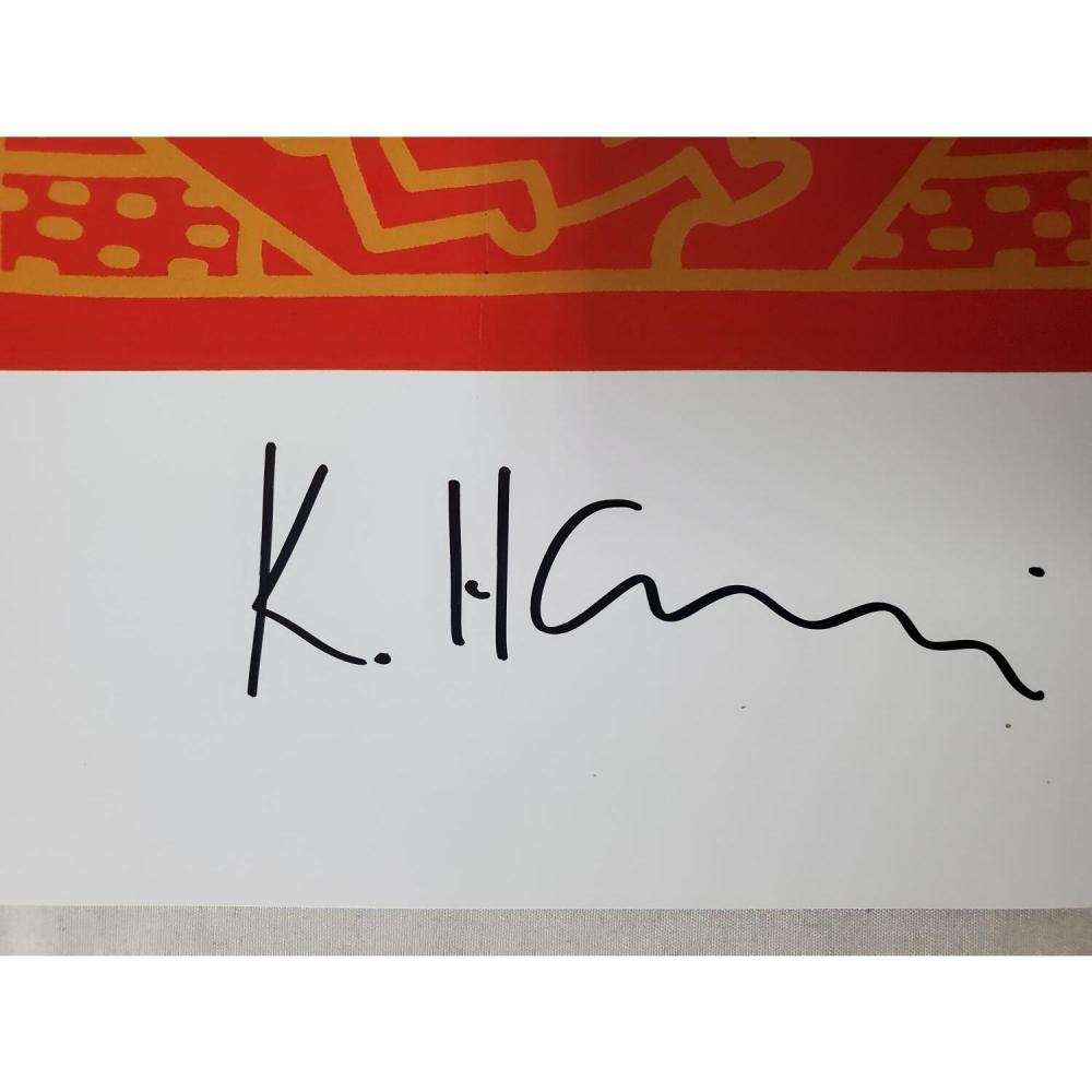 Keith Haring | Lot of 7 Signed Prints of his Work | MutualArt