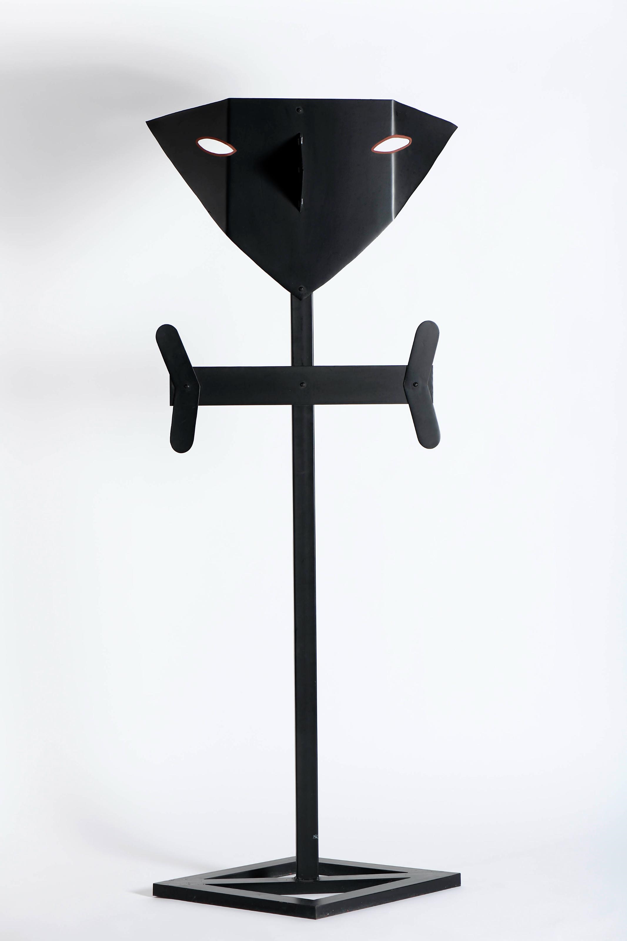 Artwork by Luís Pinto Coelho, Untitled, Made of painted iron sculpture