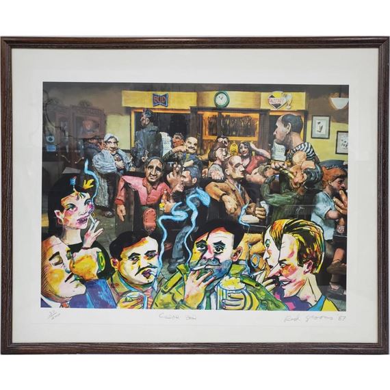 Cedar Bar by Red Grooms, 1987