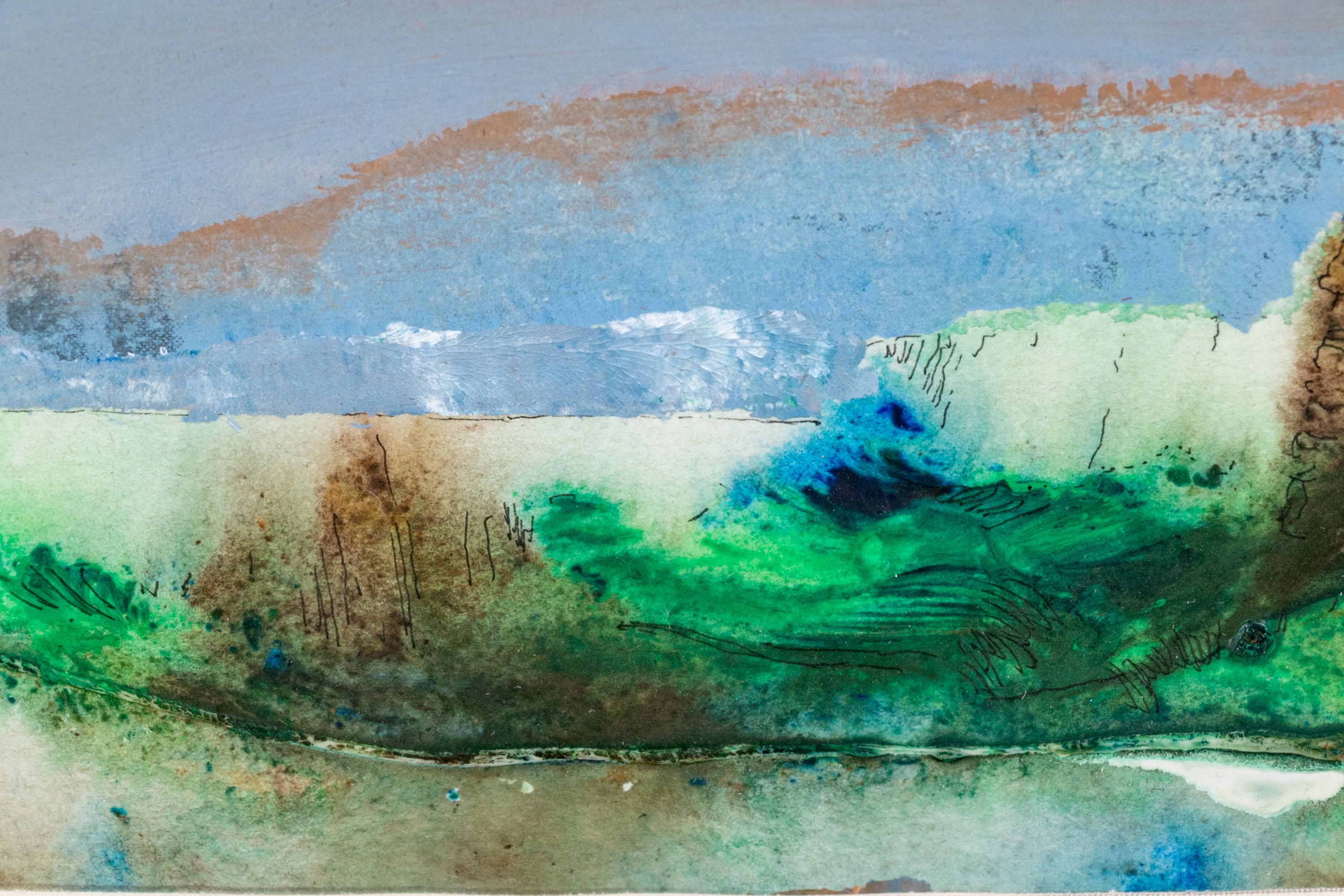 James Twitty | Abstract Forest Landscape (1970) | MutualArt