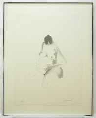 Artwork by Nita Osborne Forrest, Maternal Scene, Made of Serigraph